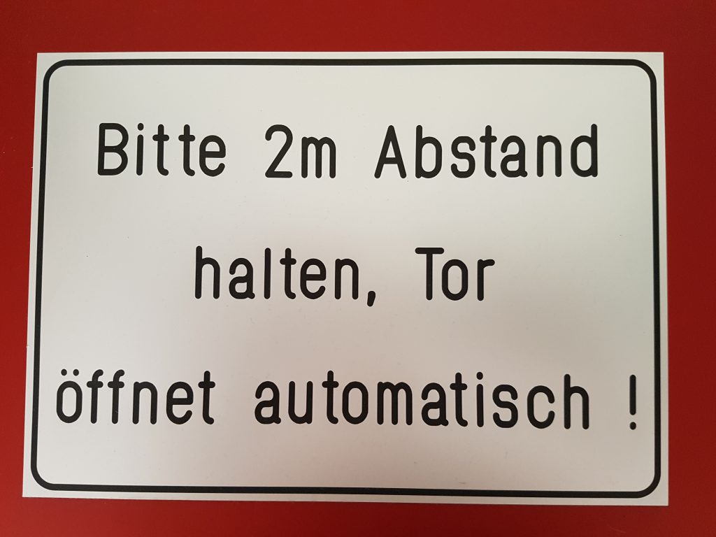 Lösungen für Schilder